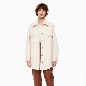 NWOT Aritzia Ganna Shirt Jacket Wool
